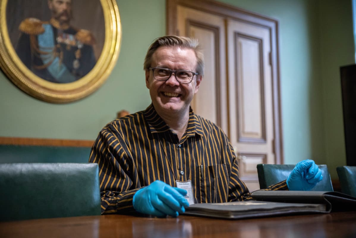 Kuopion kulttuurihistoriallisen museon intendentti Pekka Kankkunen