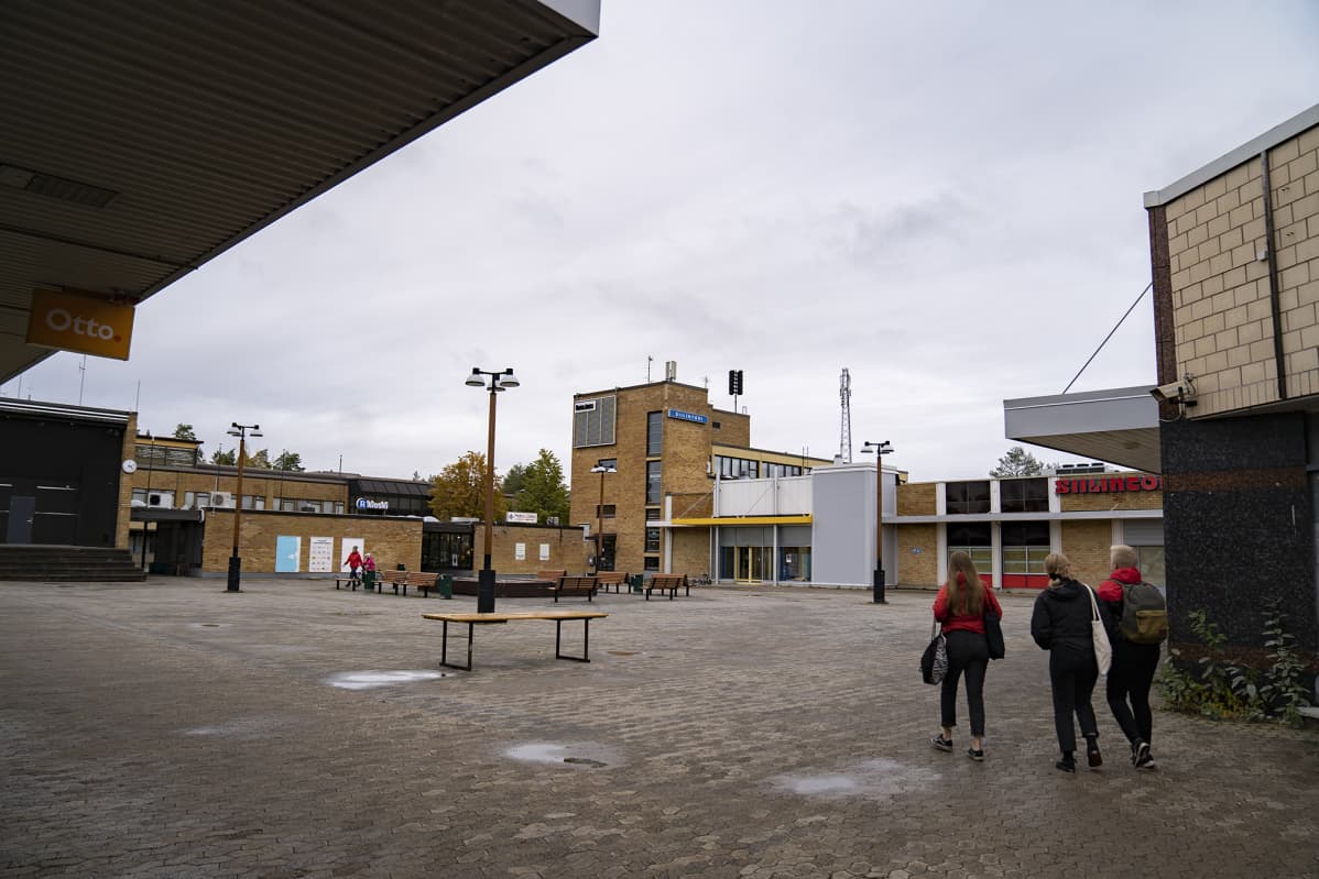 Siilinjärven keskustaa.