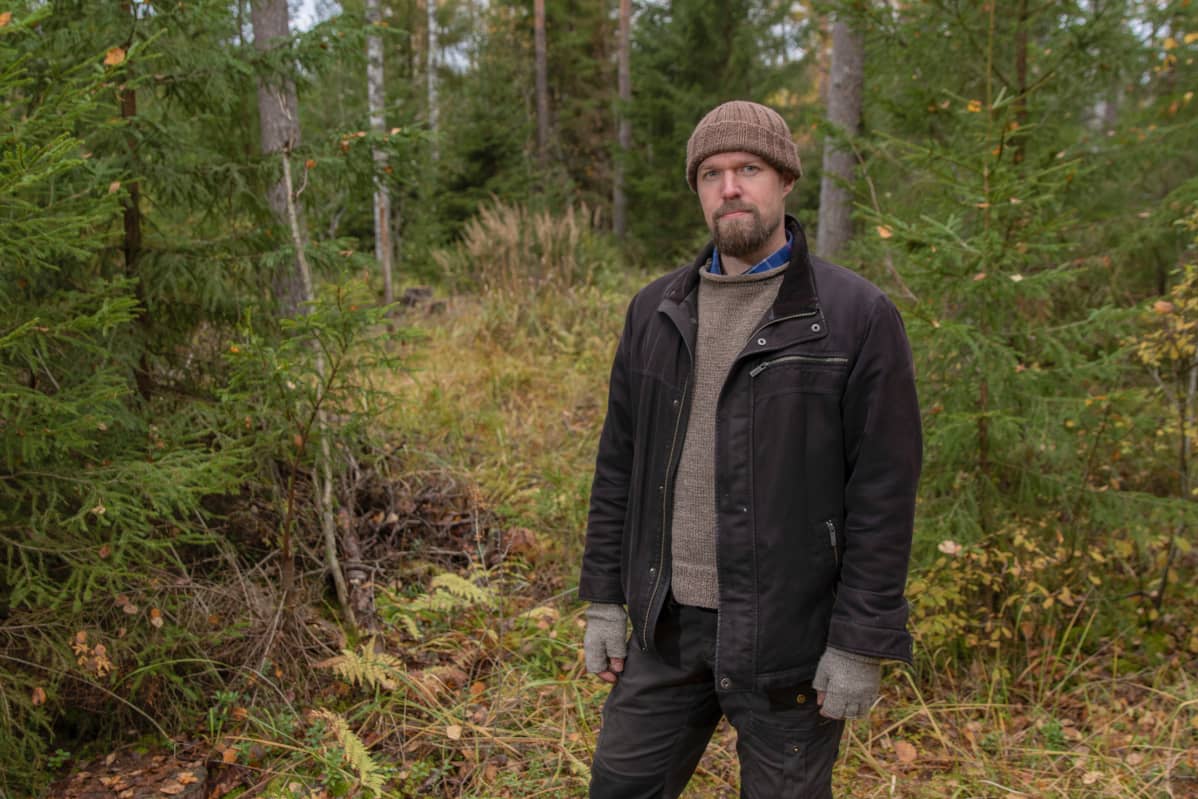 Jussi Saarinen, metsänhoitaja Yhteismetsä Tuohi/Metsätietopalvelu Silmu Oy