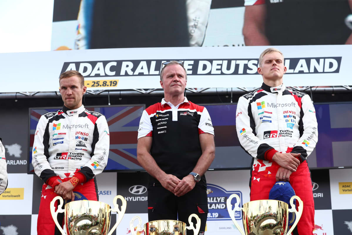 Ott Tänak Tommi Mäkinen 2019 Saksa.