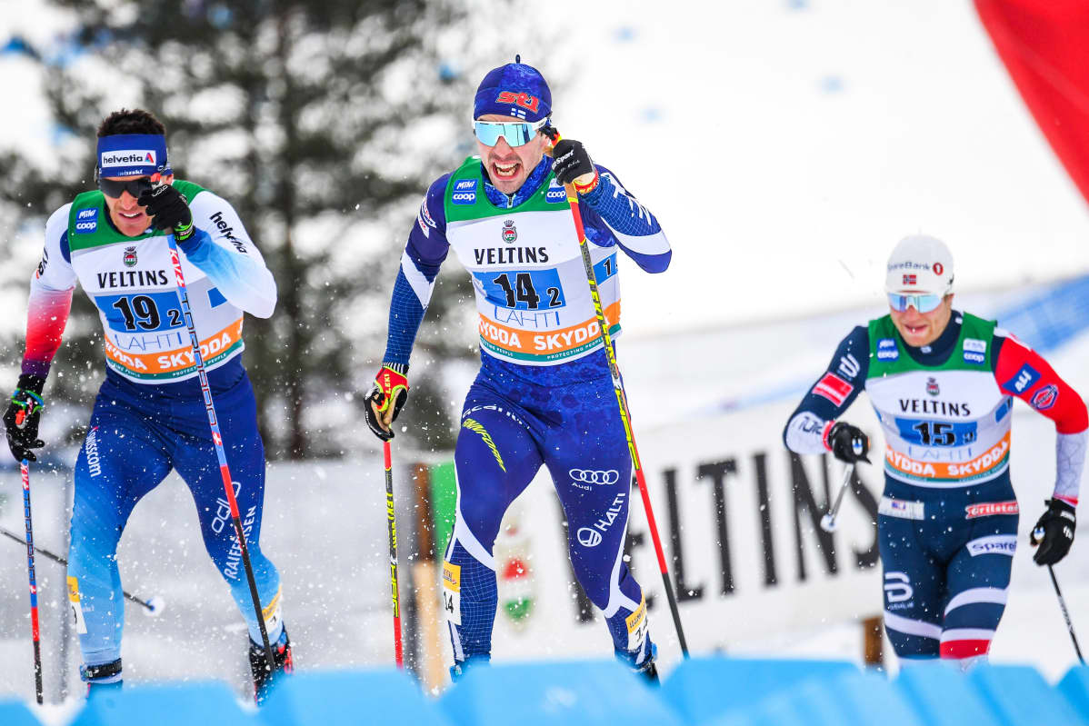 Jovian Hediger, Ristomatti Hakola ja Eirik Brandsdal