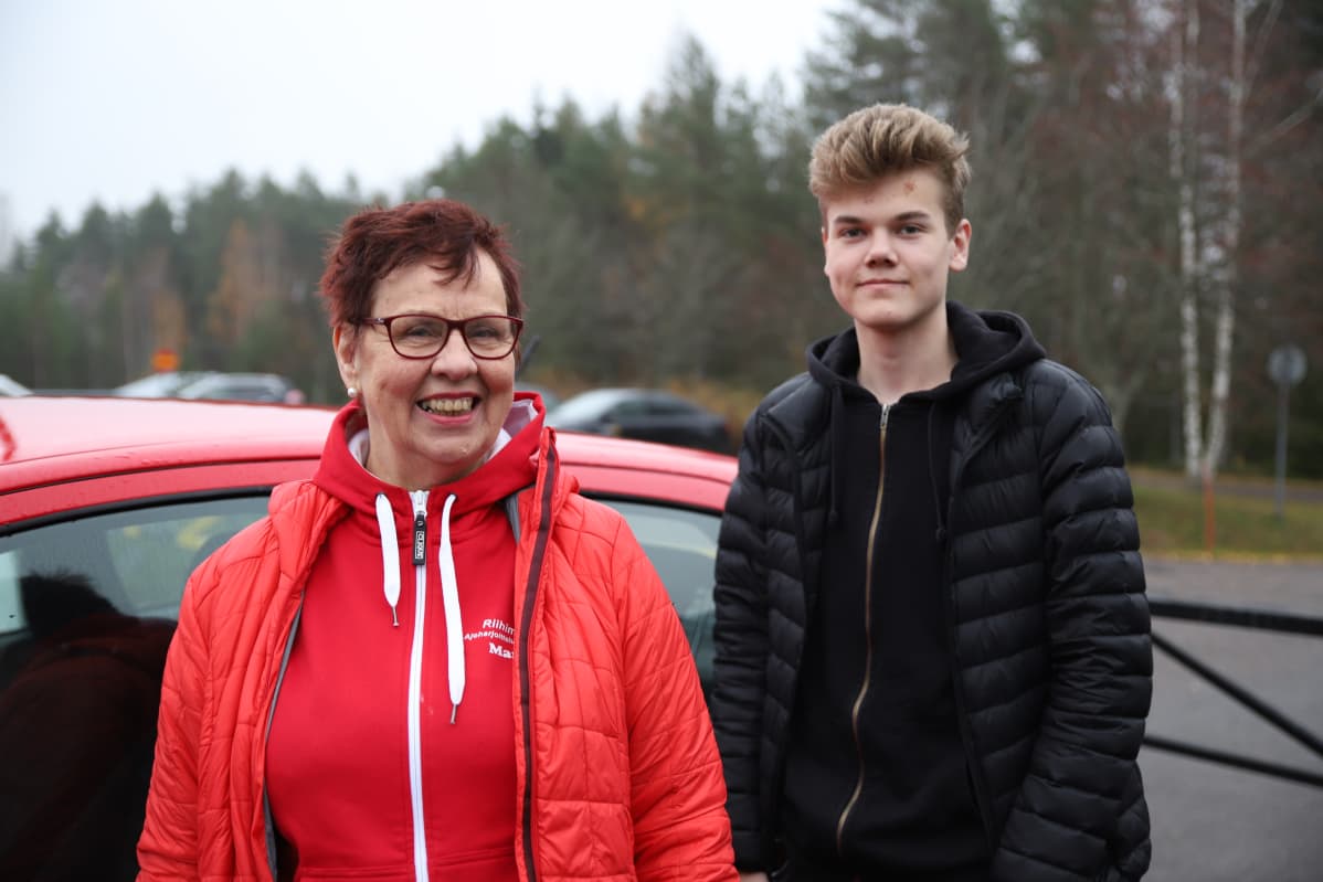 Marja Lindfors ja Aki Nieminen