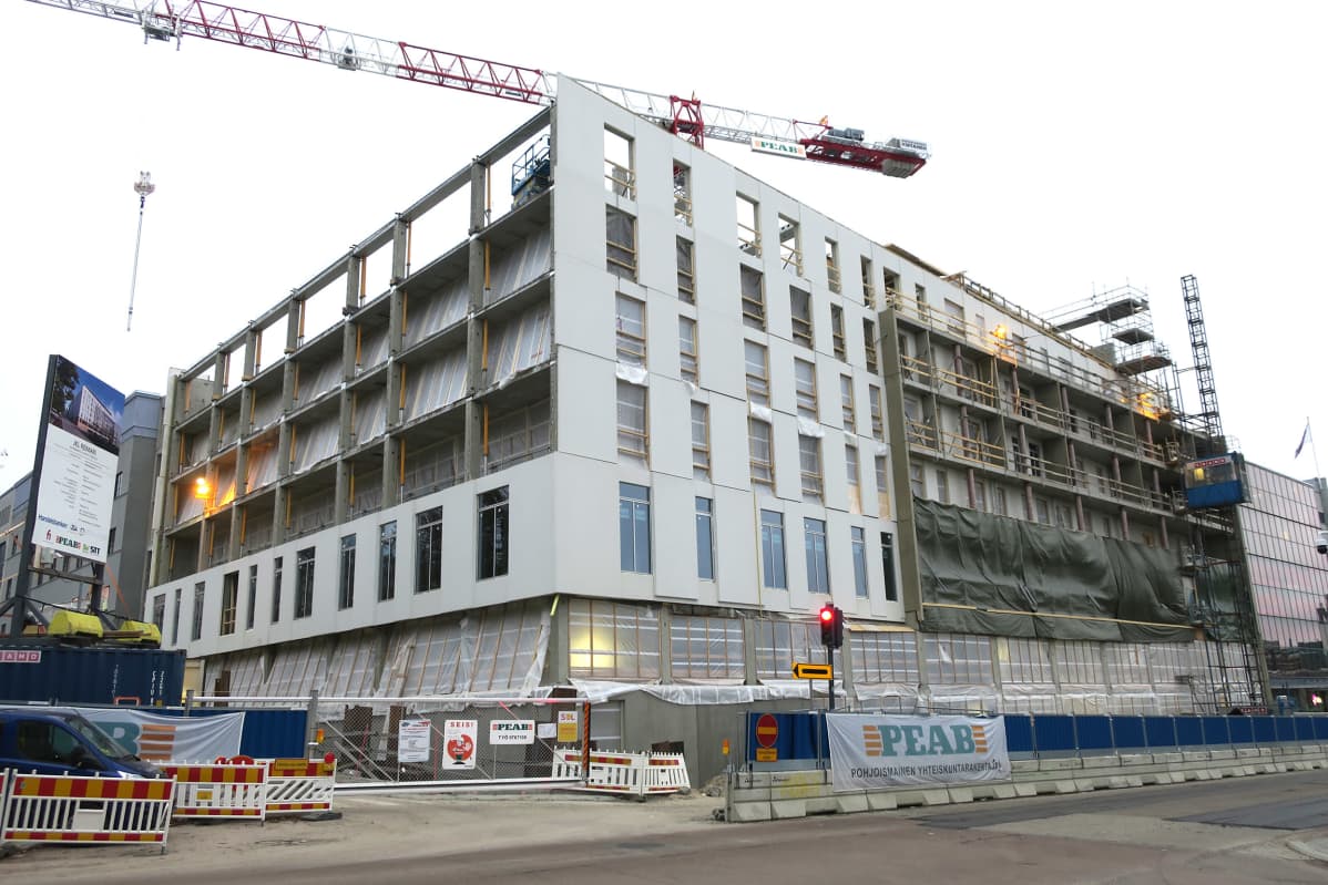 Asuin- ja liikekiinteistö Reimari valnmistuu elokuussa 2020.