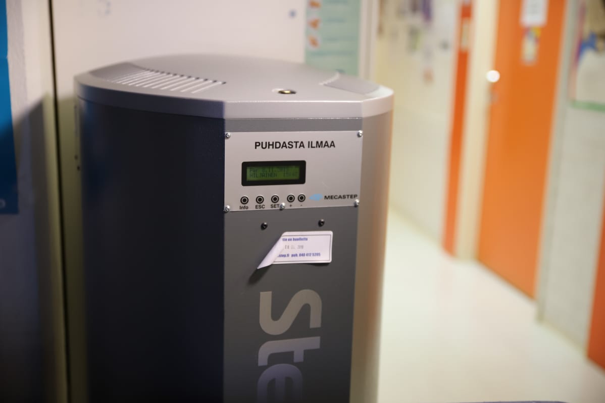 Ilmanpuhdistuslaite Nastolan terveysasemalla