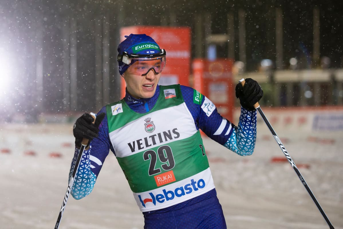 Eero Hirvonen Rukalla 2019.