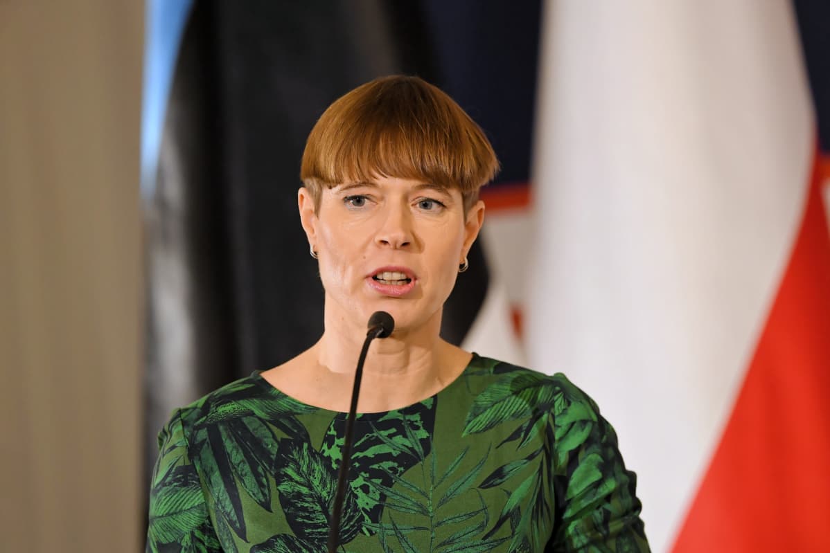 Viron presidentti Kersti Kaljulaid.