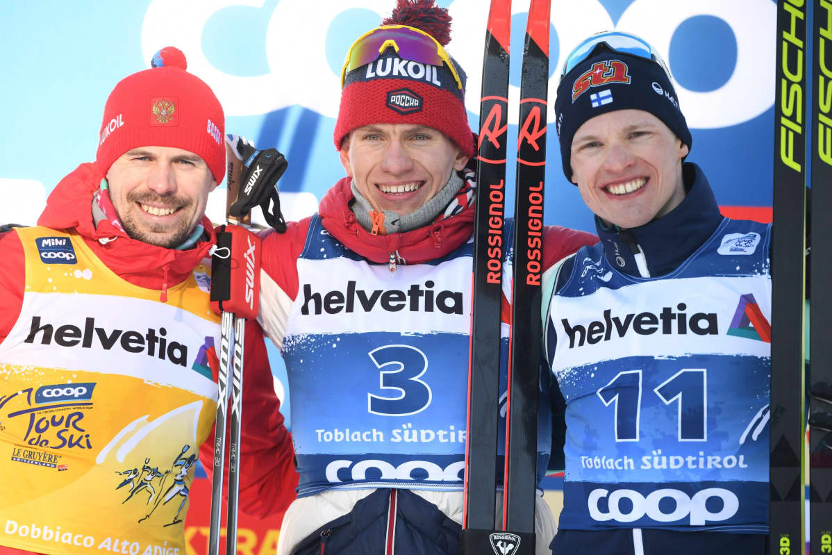 Sergei Ustjugov, Aleksandr Bolshunov, Iivo Niskanen