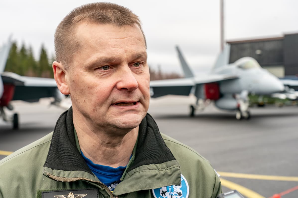 HX-hankkeen johtaja, eversti Juha-Pekka Keränen.