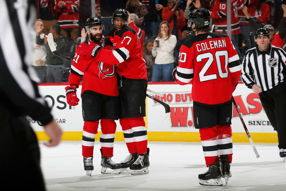 Wayne Simmonds ja Kyle Palmieri