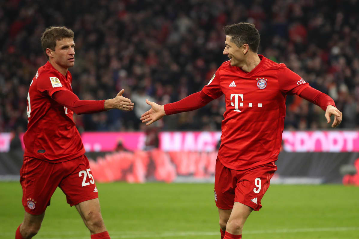 Thomas Müller Robert Lewandowski