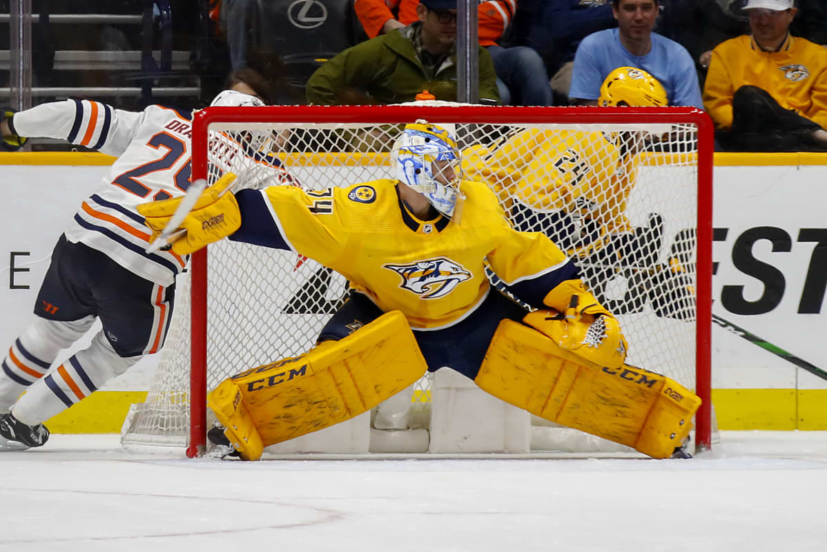Juuse Saros Leon Draisaitl