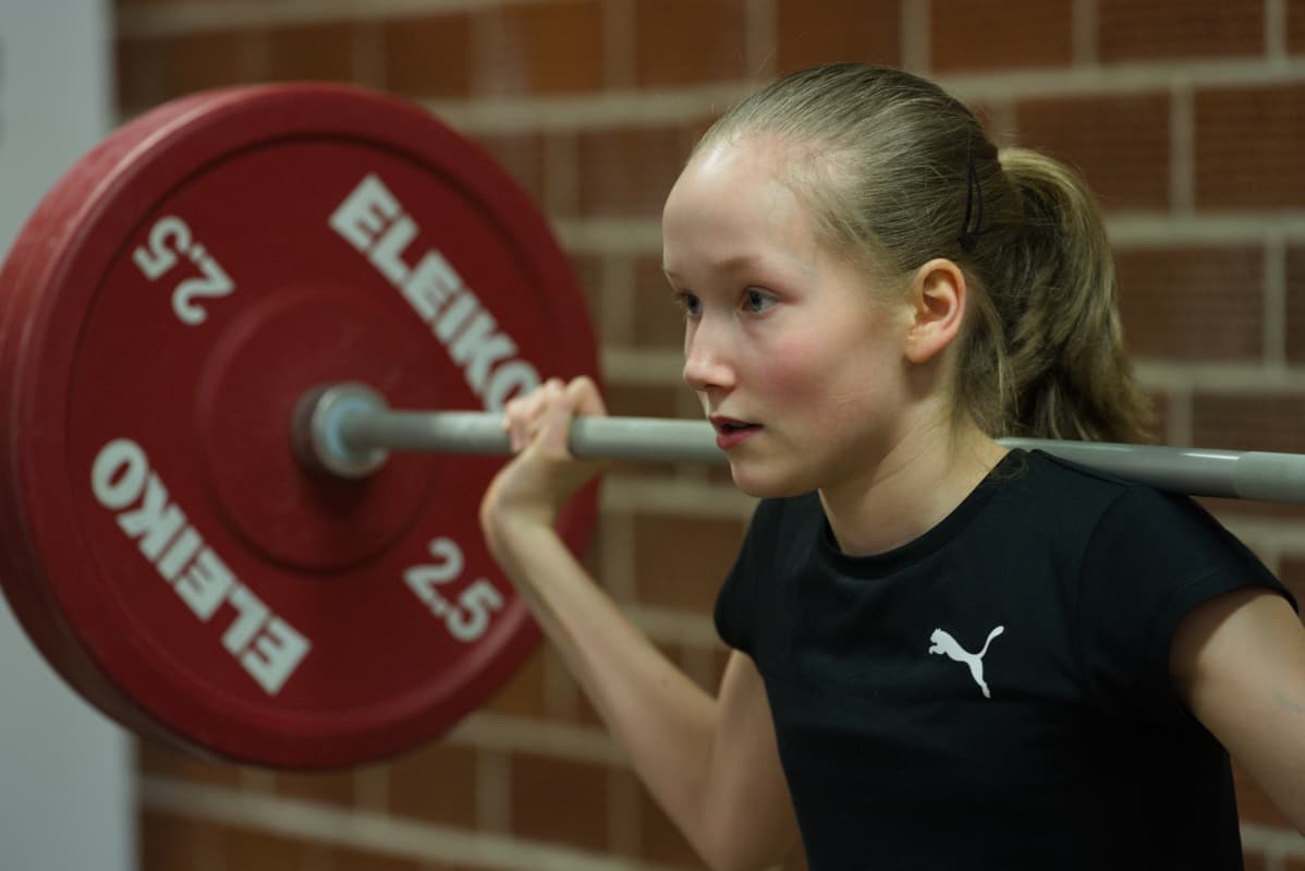 Nella Nyqvist punttisalilla