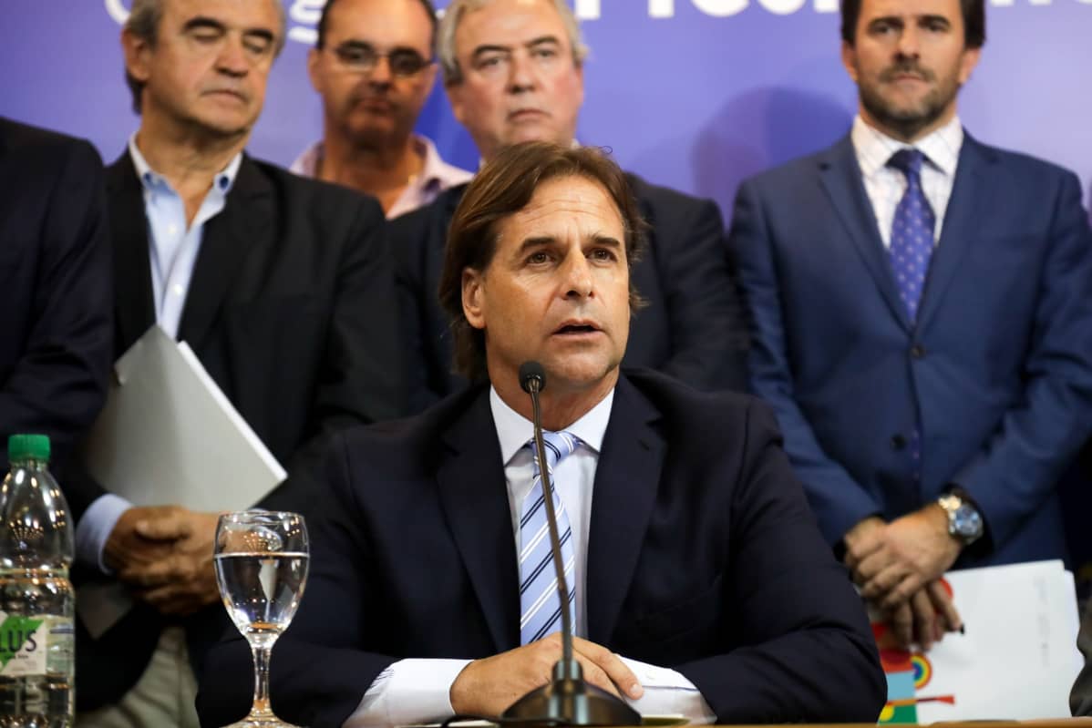 Uruguayn presidentti Luis Lacalle Pou