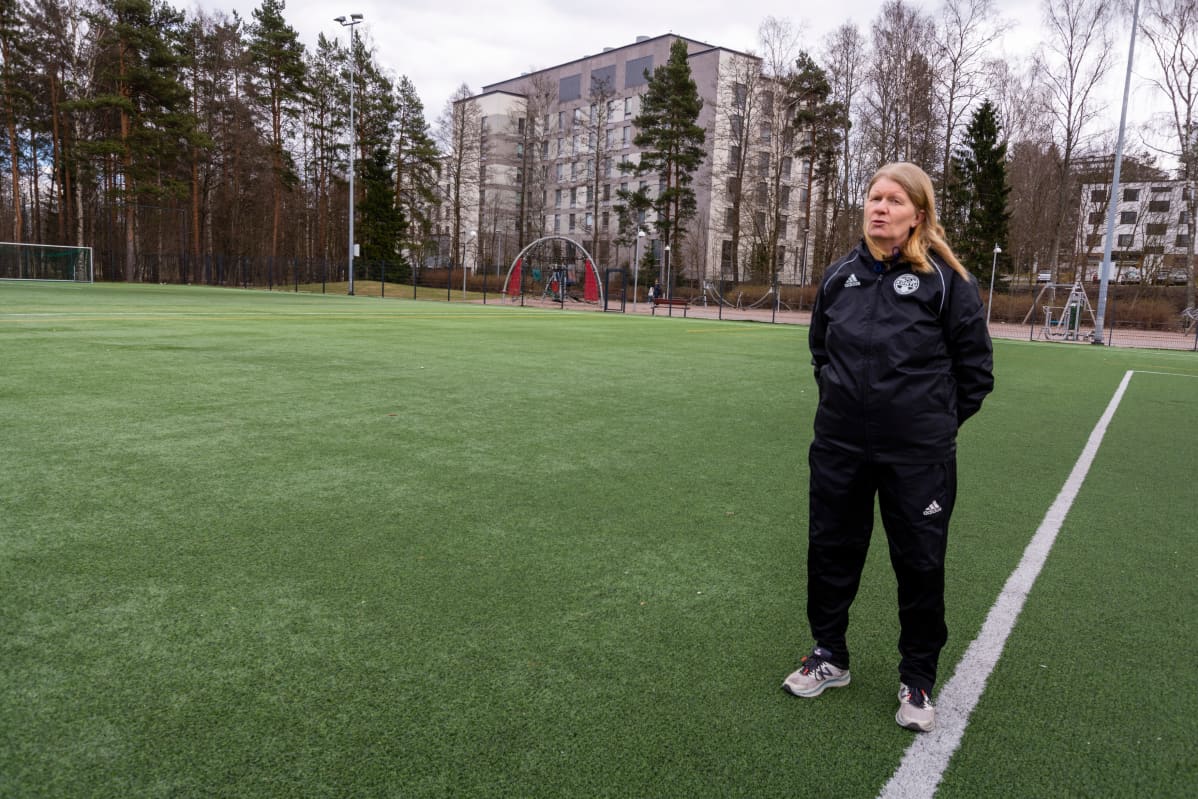 Maria Virolainen FC Kontu toiminnanjohtaja