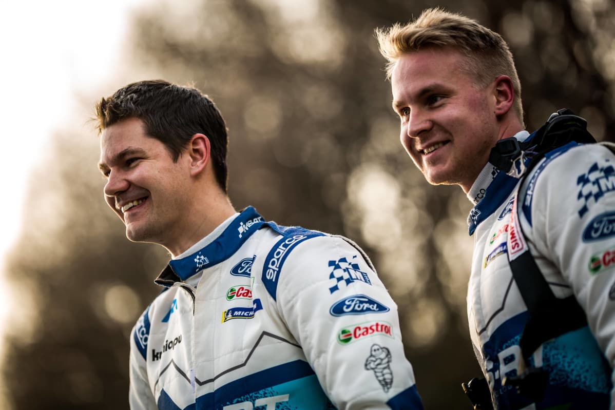 Teemu Suninen ja Esapekka Lappi