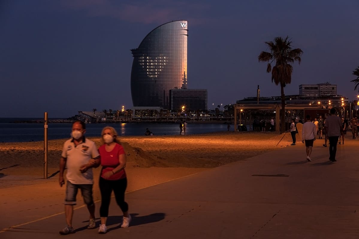 Hotelli avattiin 11 vuotta sitten Barcelonan paraatipaikalla.