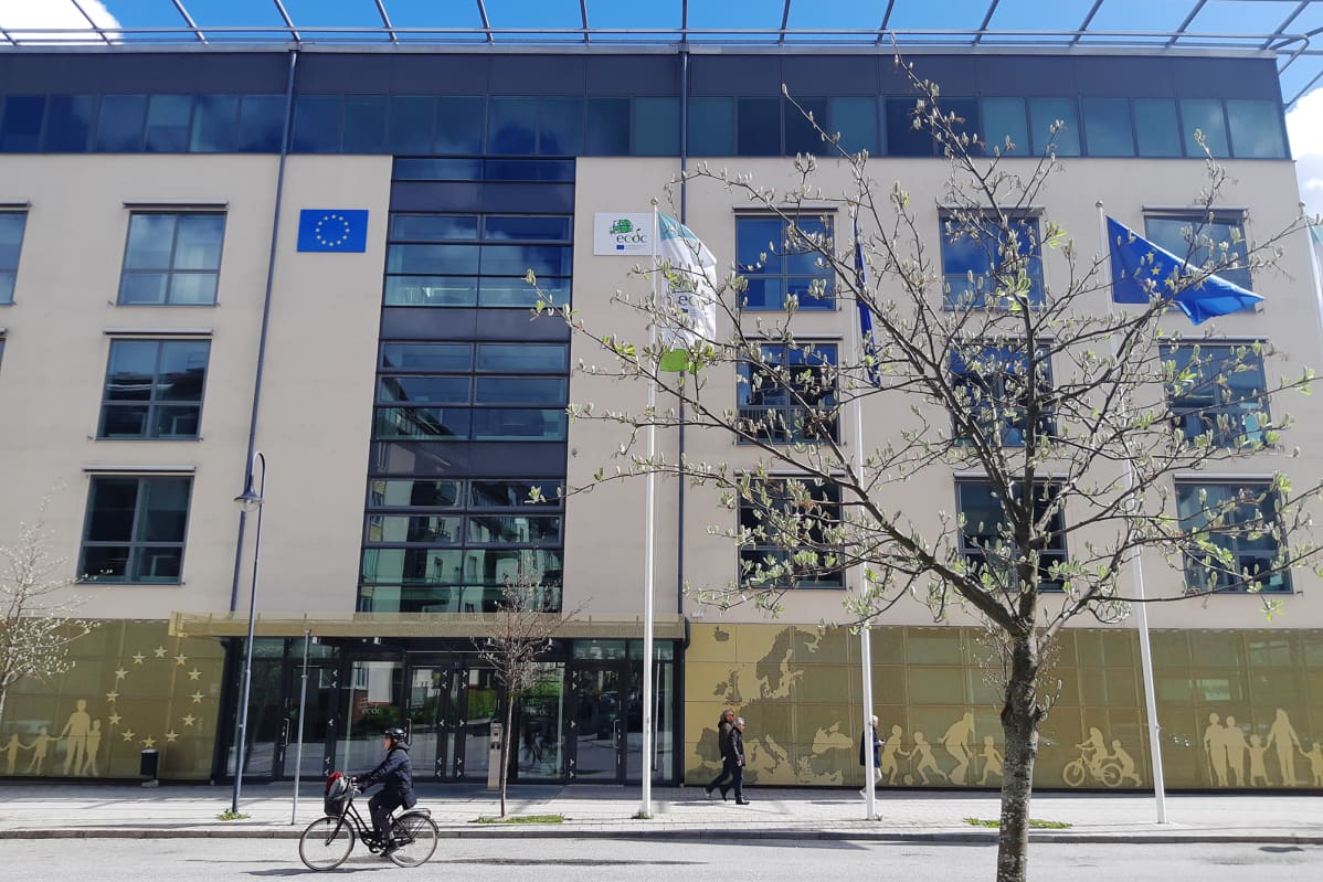 Kuvassa on ECDC:n toimisto Tukholmassa.