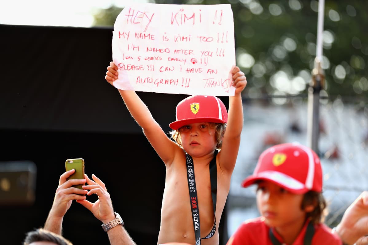 Kimi Räikkönen fani 2018