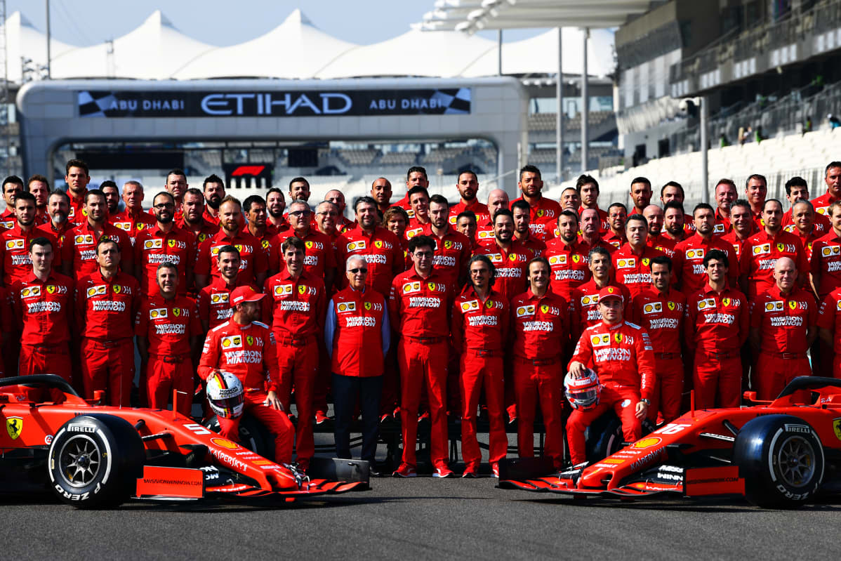 Ferrarin F1 tiimi 2019