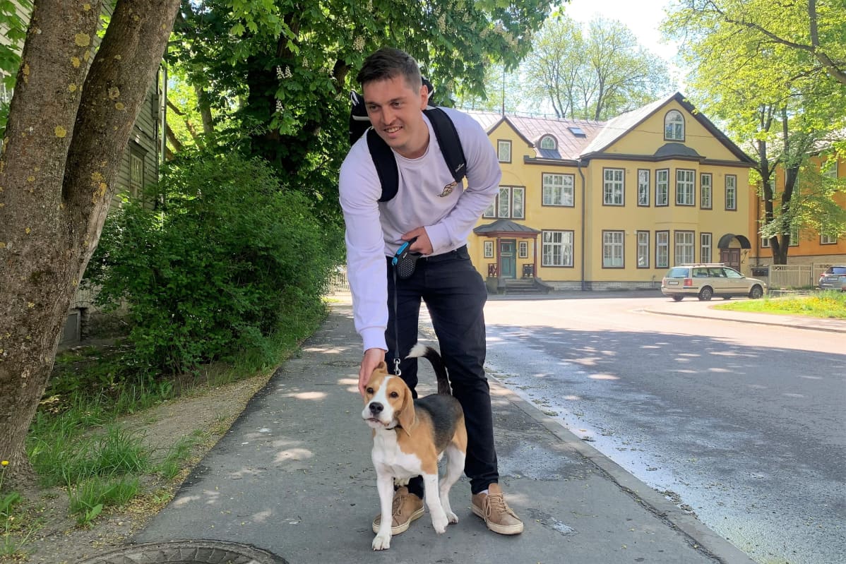 Tallinnalainen Oskar Taimla toivoo, että toisen korona-aallon rajoitukset olisivat ensimmäistä lievempiä.