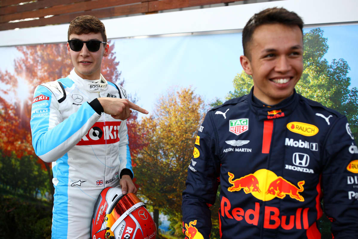 George Russell, Alexander Albon