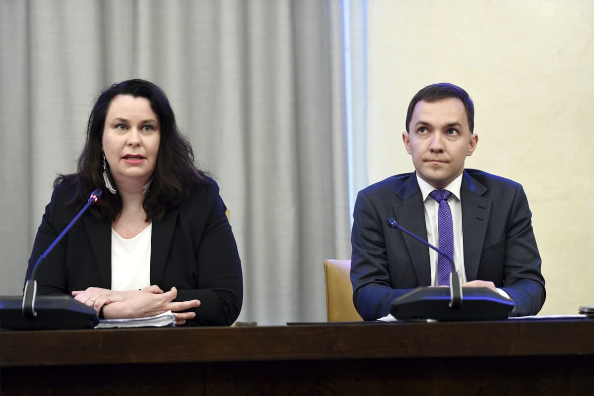 Johanna Ojala-Niemelä ja Wille Rydman