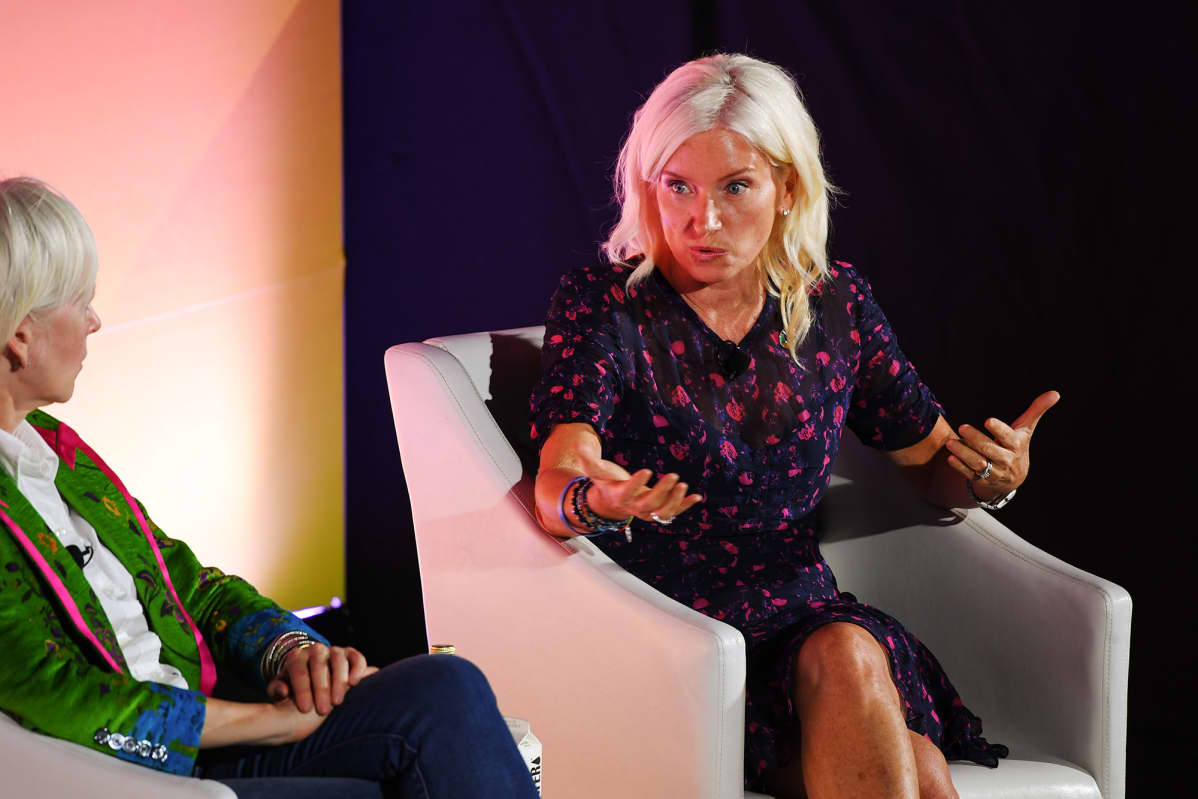 Carolyn Everson puhui seminaarissa syyskuussa 2019.