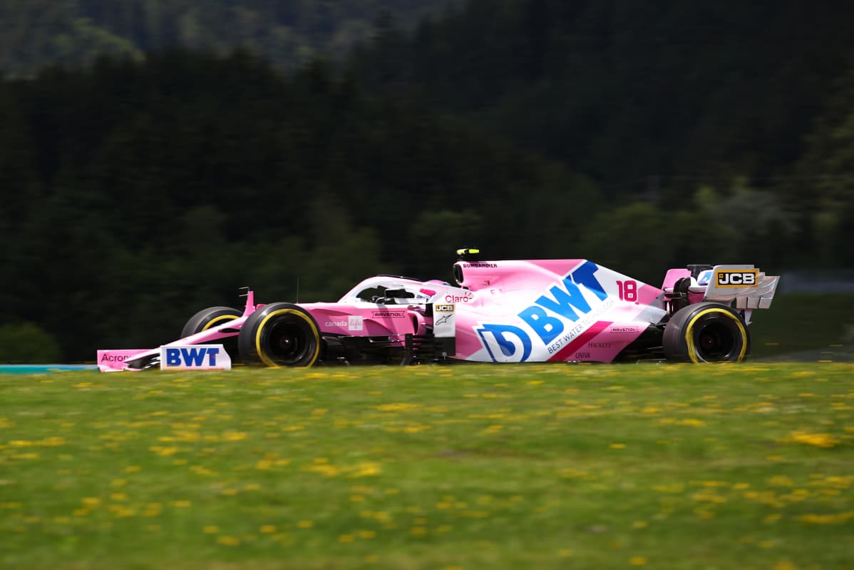 Racing Pointin Lance Stroll