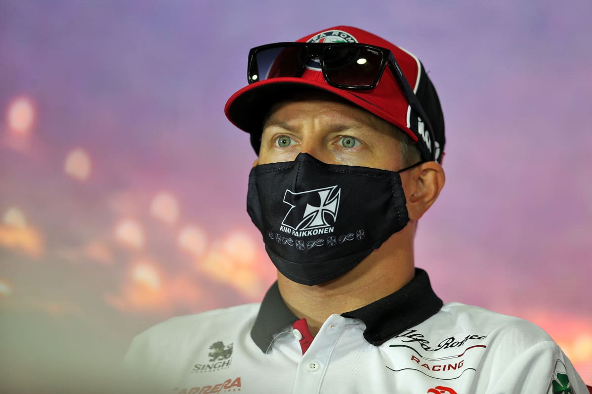 Kuvassa on Kimi Räikkönen.