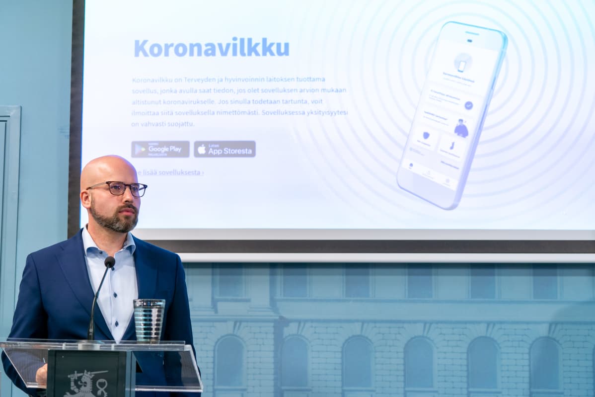 THL:n tiedonhallintajohtaja Aleksi Yrttiaho