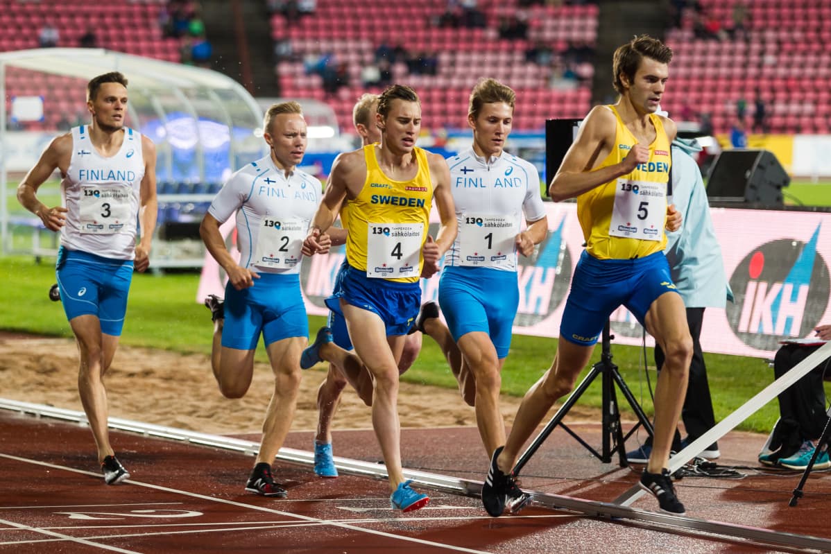 Miehet 800 m Ruotsi-ottelu 2018
