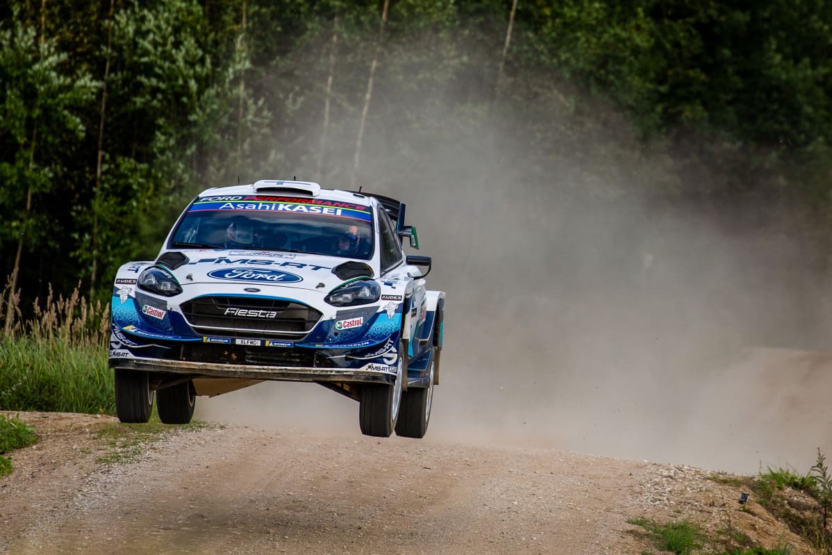 Esapekka Lappi Viron MM-rallissa 2020.