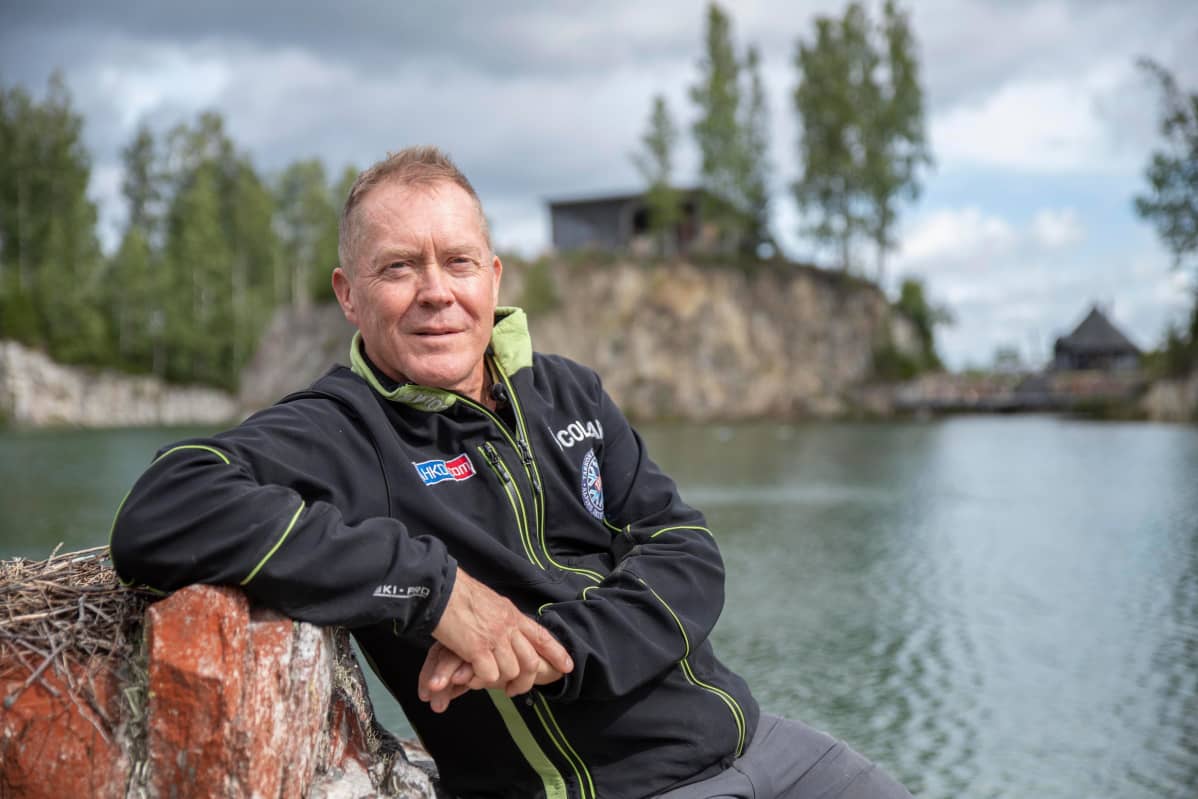 Matti Kuosmanen Louhosareenalla