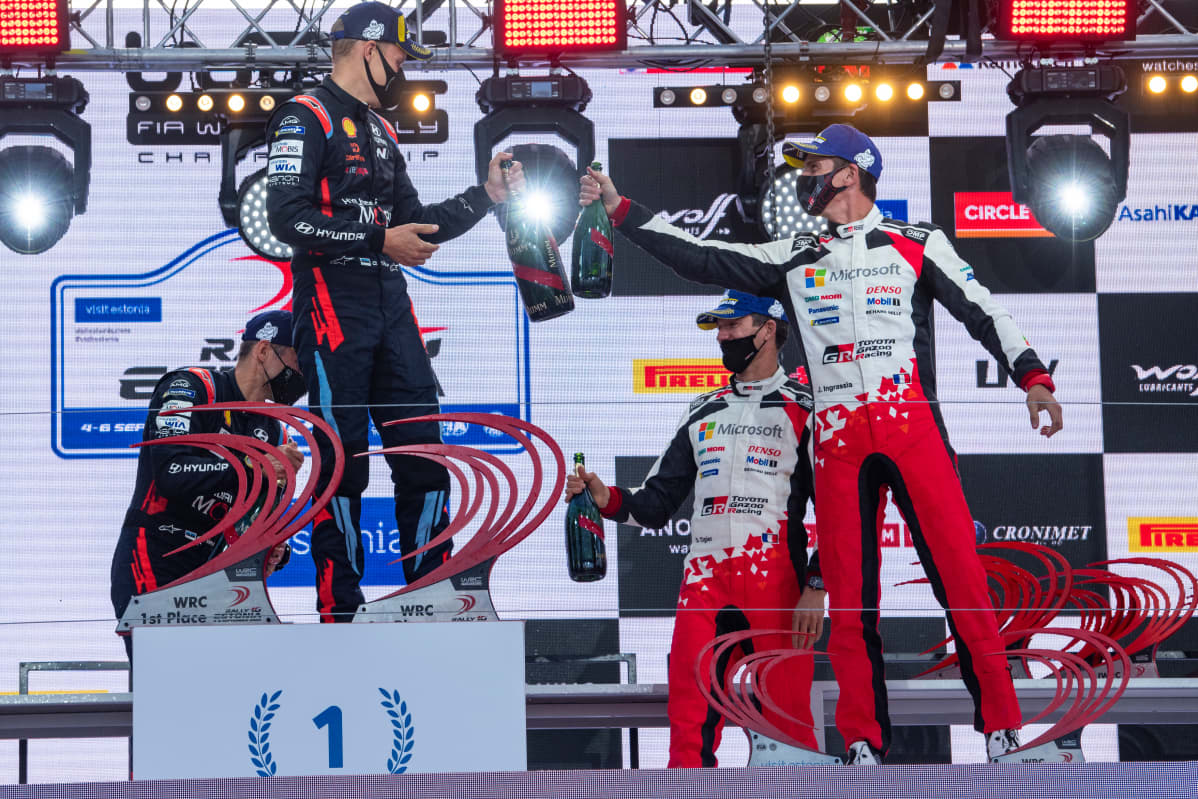 Ott Tänak Sebastien Ogier Viron ralli 2020