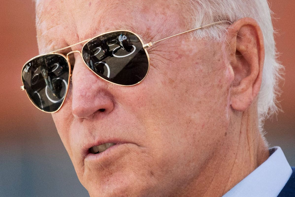 Joe Biden puhuu Pohjois-Carolinassa 23. syyskuuta