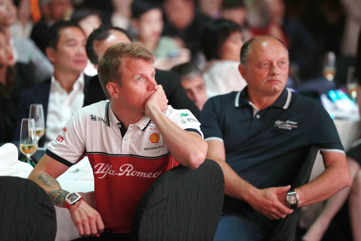 Kimi Räikkönen, Frederic Vasseur