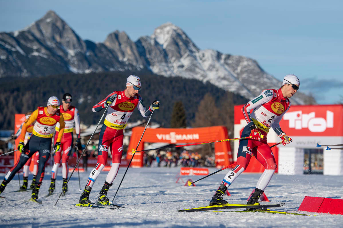 Jarl Magnus Riiber, Espen Björnstad ja Vinzenz Geiger