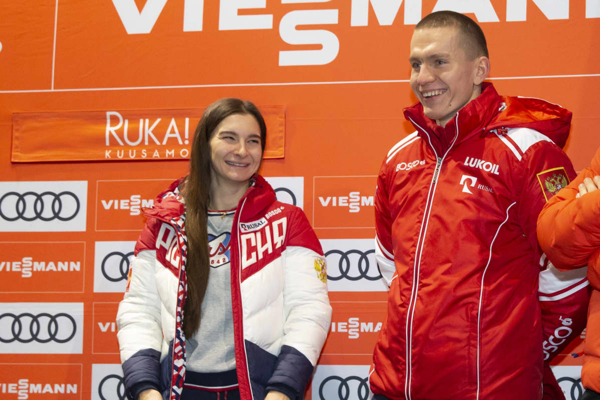 Natalia Neprjajeva ja Aleksandr Bolshunov