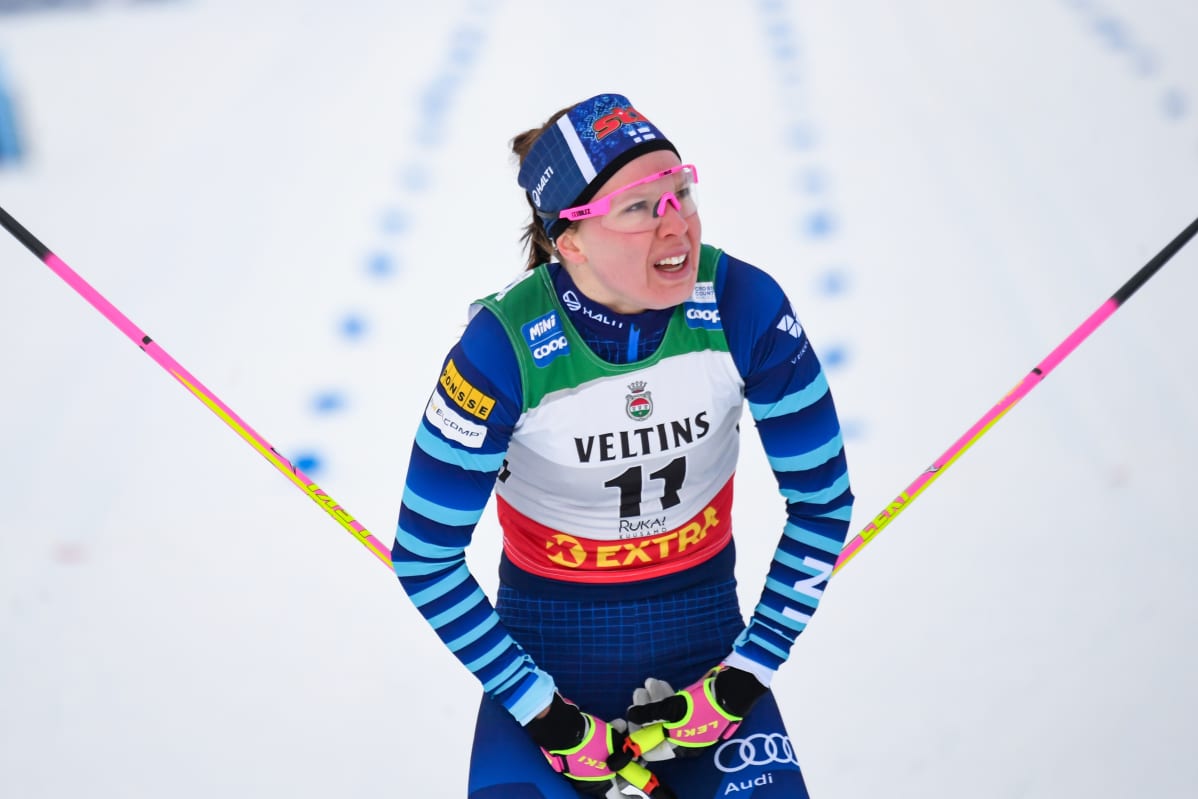 Kerttu Niskanen oli Rukalla vahvassa vedossa, mutta Pohjoismaiden boikotin takia hänet nähdään maailmancupissa seuraavan kerran aikaisintaan 1. tammikuuta.