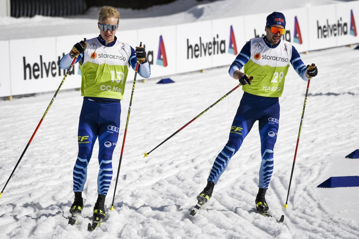 Juho Mikkonen ja Ristomatti Hakola