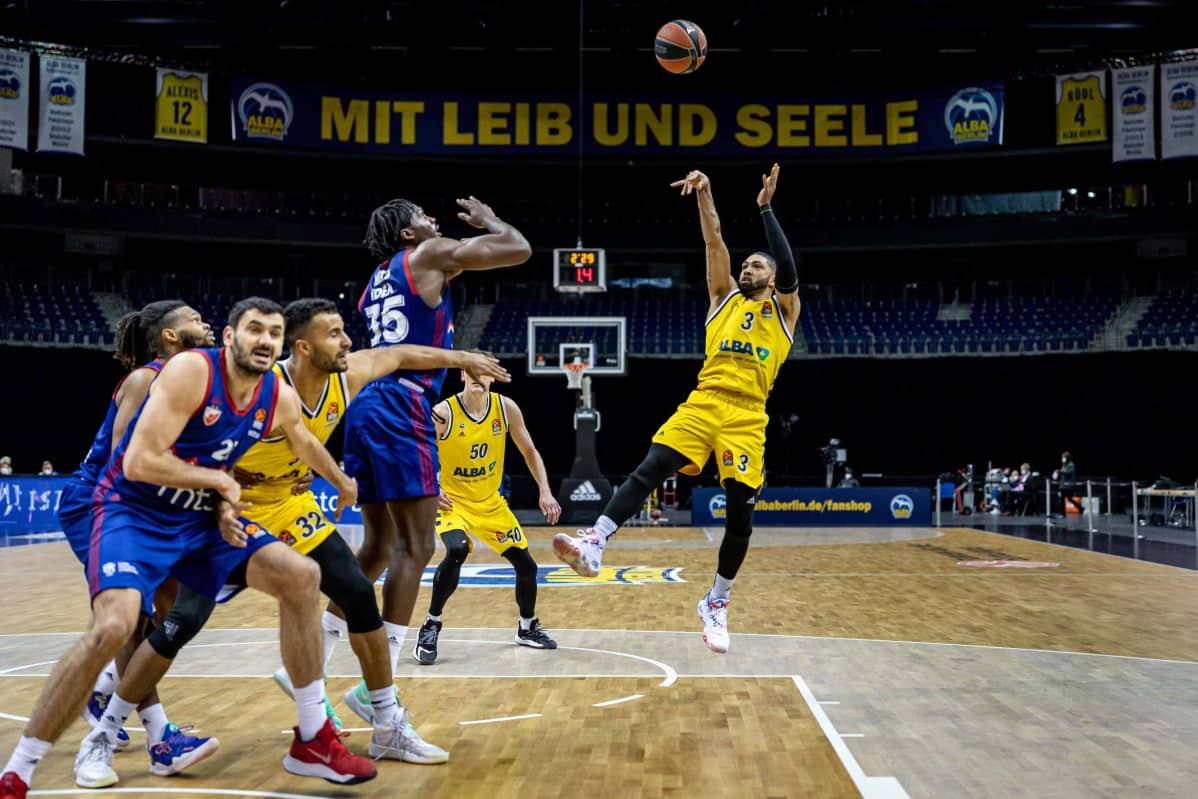 Euroleague Saison 2020 / 2021 Alba Berlin - Roter Stern Belgrad Peyton Siva