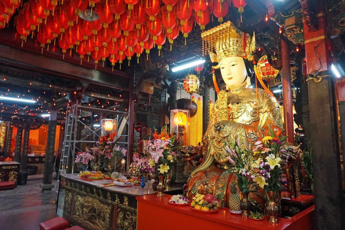 Shihlin Cixian temppeli Taipeissa.