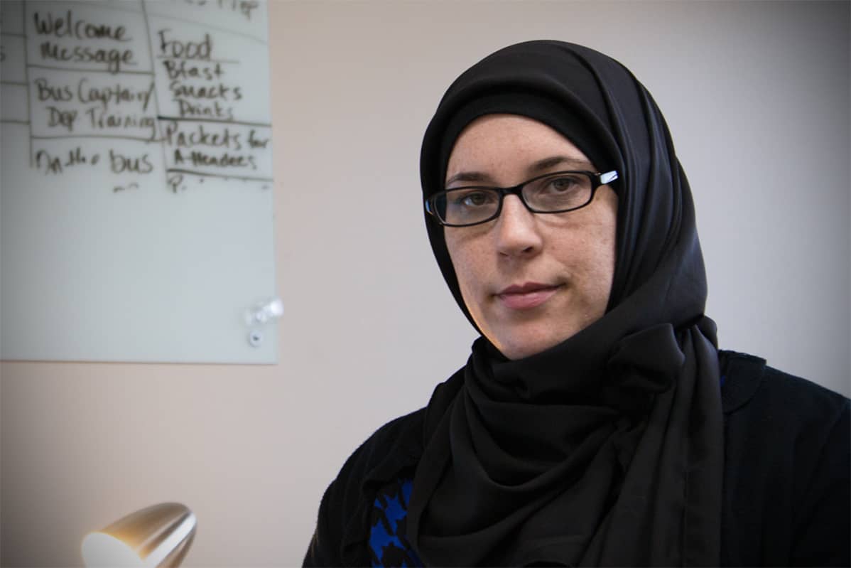 Alia Salem johtaa muslimien ihmisoikeusjärjestöä Dallasissa, Pohjois-Teksasissa.
