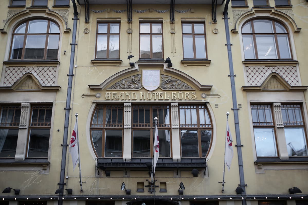 Sokos Hotel Hamburger Börsin julkisivu Turun keskustassa.