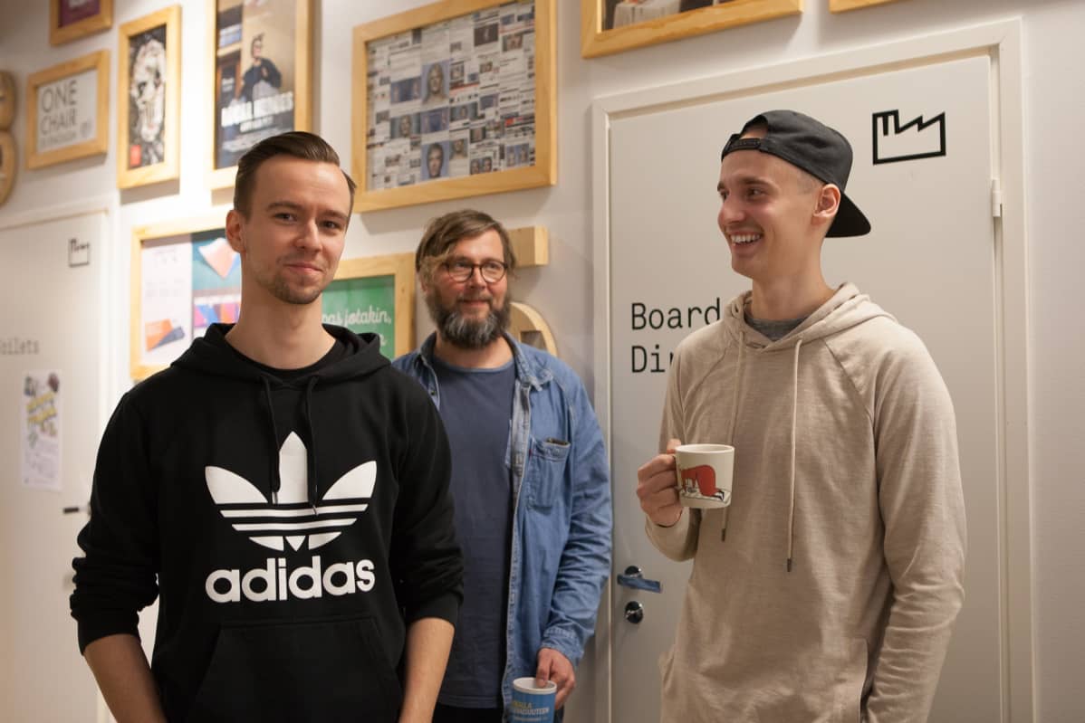 Harry Ahokas, Ale Lauraéus, Oscar Böckerman