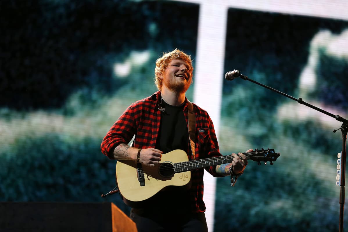 Ed Sheeran.