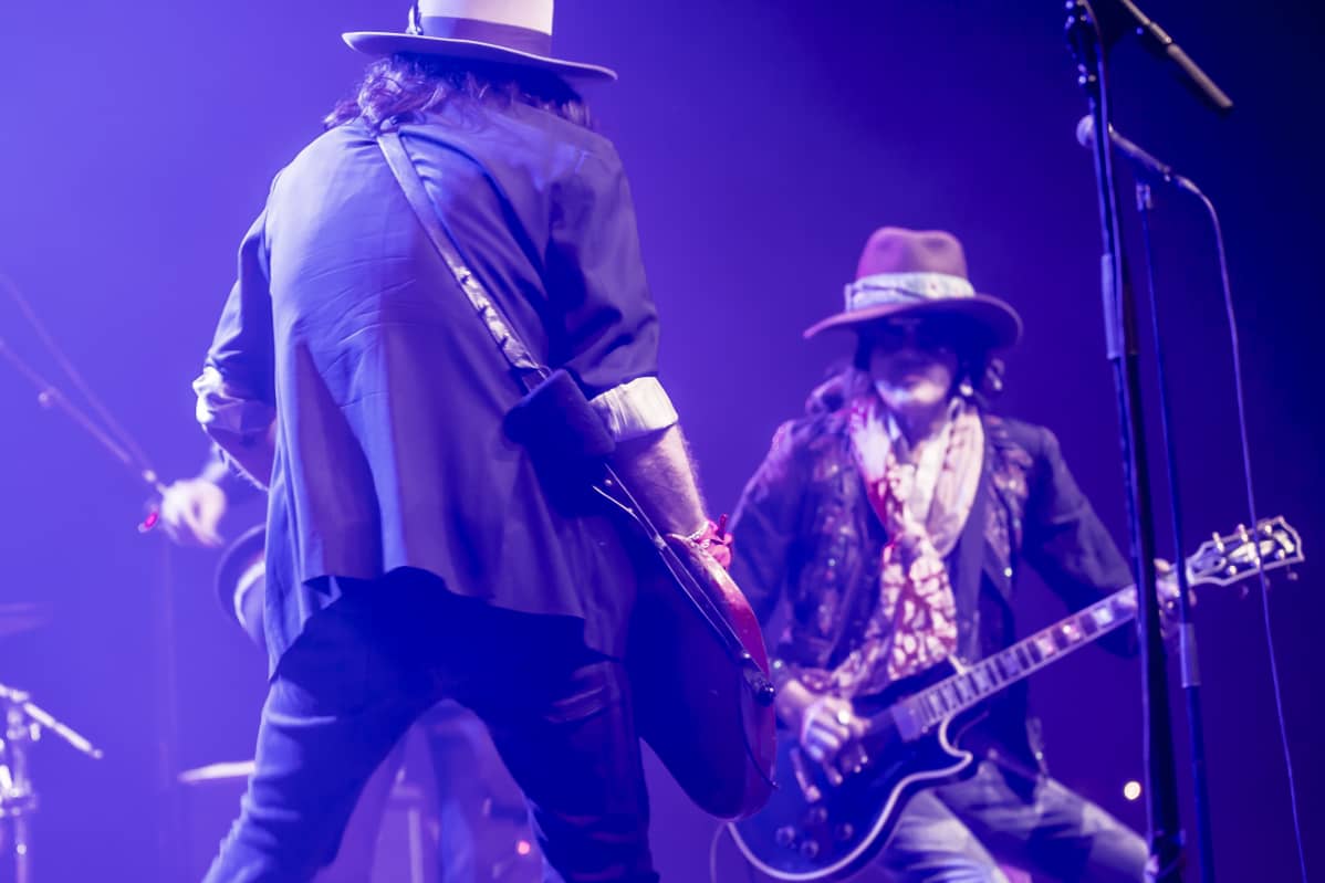 Andy McCoy, muusikko Pellemiljoona oy juhlakiertue Turku