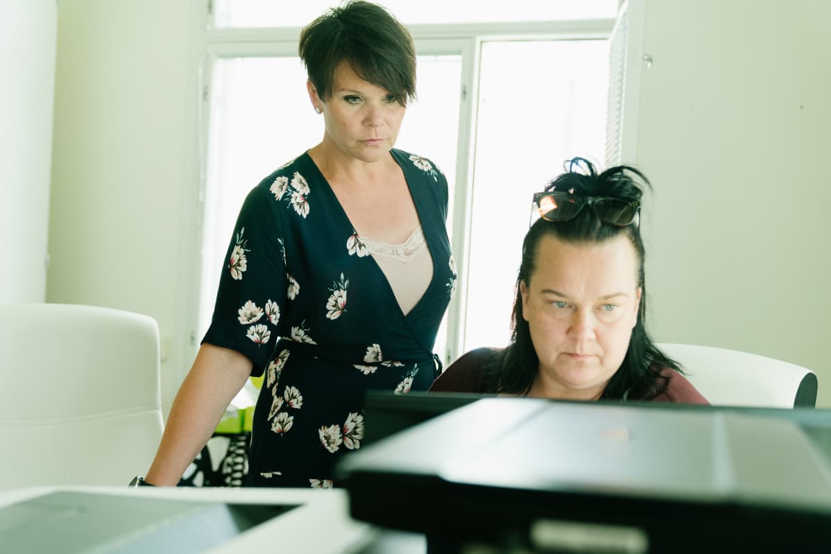 Pia Nurme ja Jaana Lähteenkorva, Forssa, 10.06.2019
