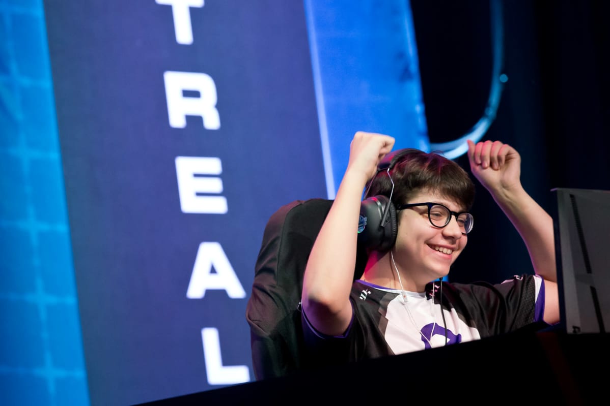 Riccardo "Reynor" Romiti tuulettaa.