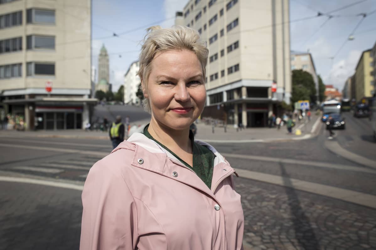 Henna Helander Suomen Arkkitehtiliiton puheenjohtaja